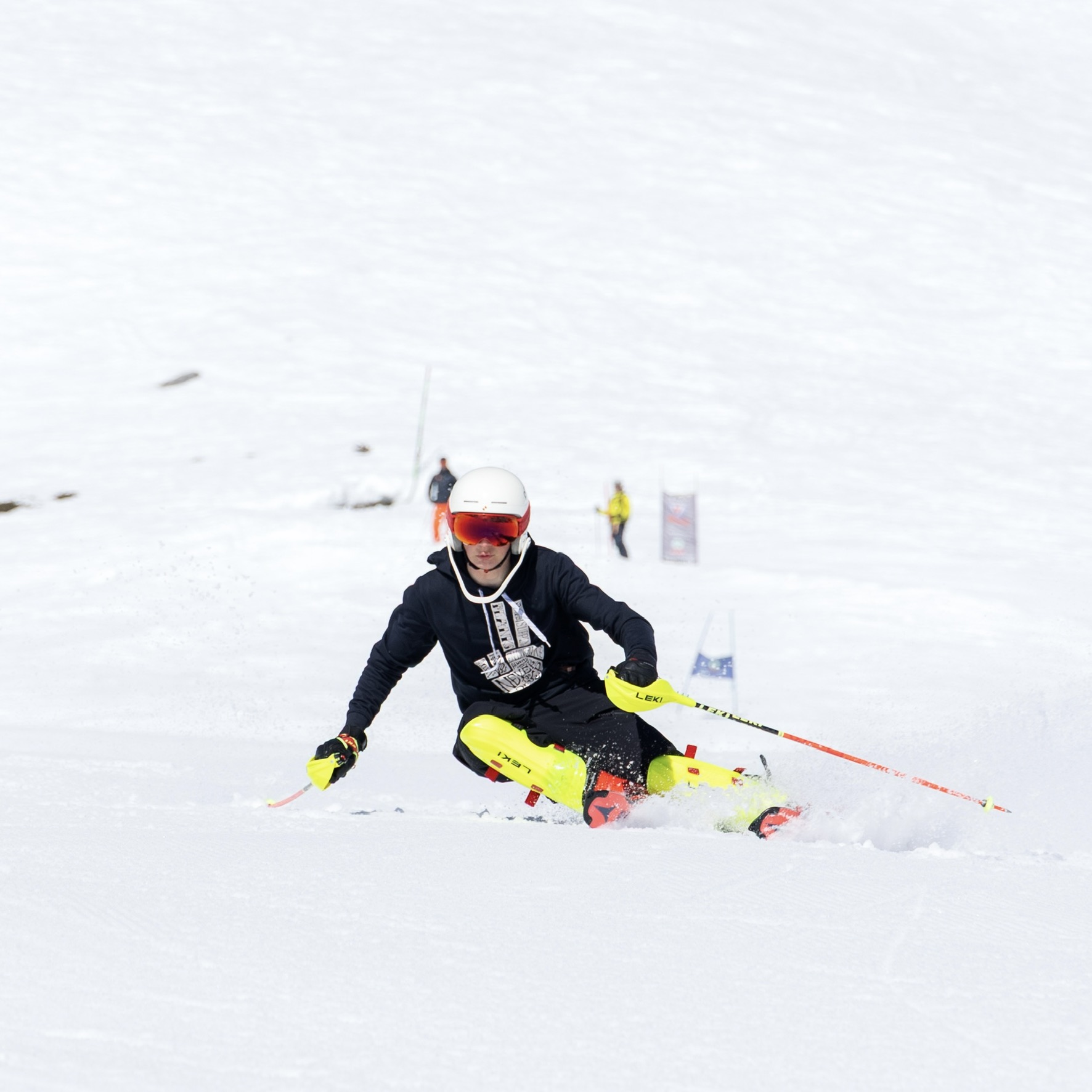 Luca Finnis-Bernard, alpine ski racer and BASI Level 2 instructor